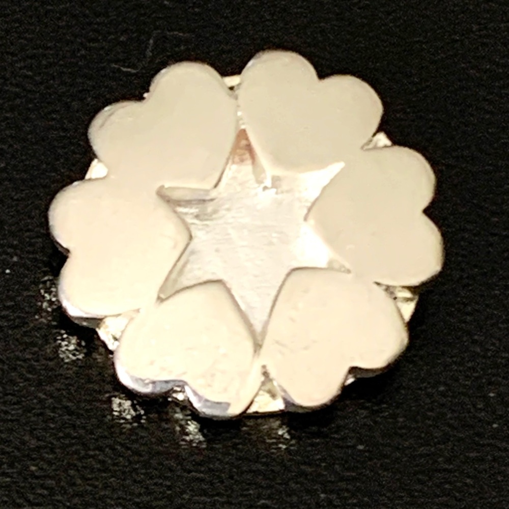 Tiffany & Co Paloma Picasso Flower Crown of Hearts in Sterling Silver Necklace